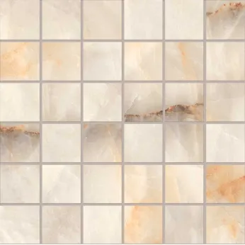 Керамогранит Emil Ceramica Tele di Marmo Crystal Mosaico Extra Ivory 5x5