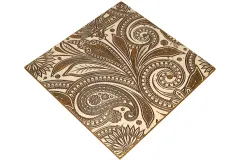 Мрамор Petra Antiqua Acqueforti Tiles  Crema Luna Dec.gold