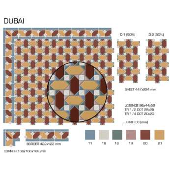 Керамогранит TopCer Victorian Designs (Викториан Дизайн) Dubai