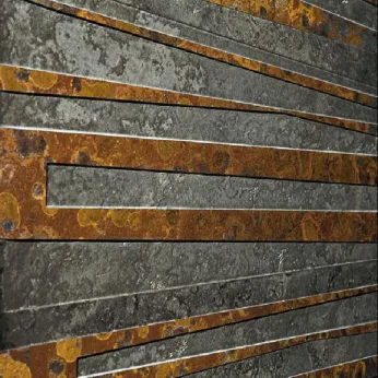 Мрамор Petra Antiqua Lacche 1 ZIG-ZAG Ardesia Multicolor 60x60