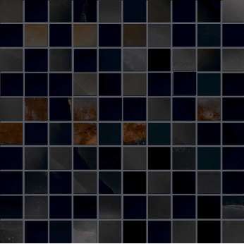 Керамогранит Emil Ceramica Tele Di Marmo Onyx Onyx Black Mosaico 3x3