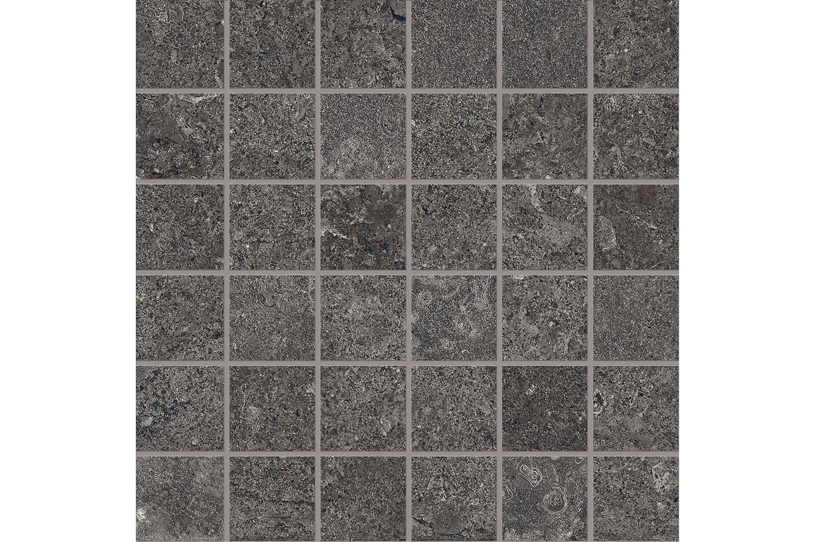 Керамогранит Emil Ceramica MaPierre Ancienne Noir Mosaico 5X5