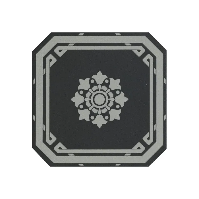 Керамогранит Grazia Ceramiche Old England (Старая Англия) Ottagono black london