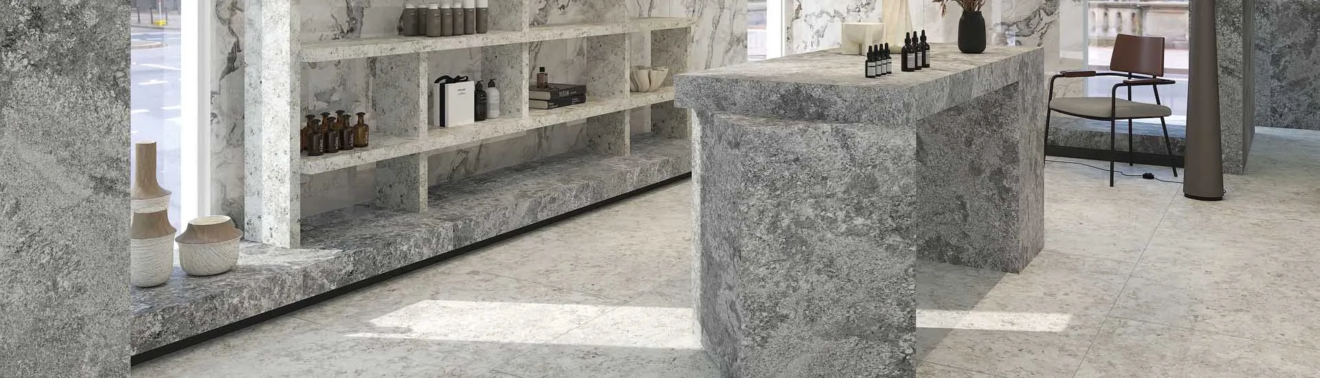 Керамогранит Atlas Concorde Russia Forte Dei Marmi Quark Persian Grey