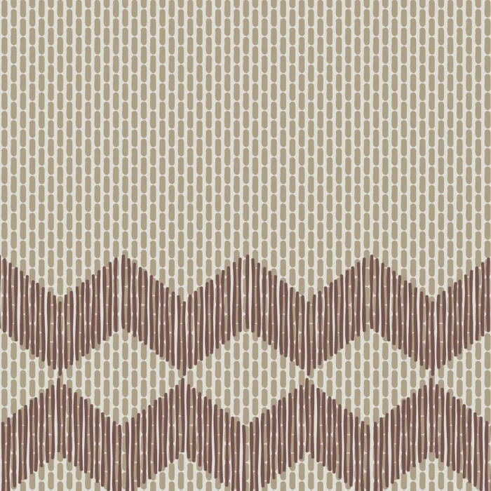 Керамогранит Mutina Tape Zigzag half brown