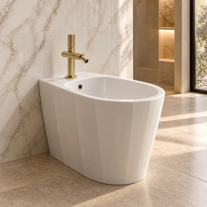 Cантехника Gessi Incastri Смеситель для биде , излив 106 мм, без донного клапана