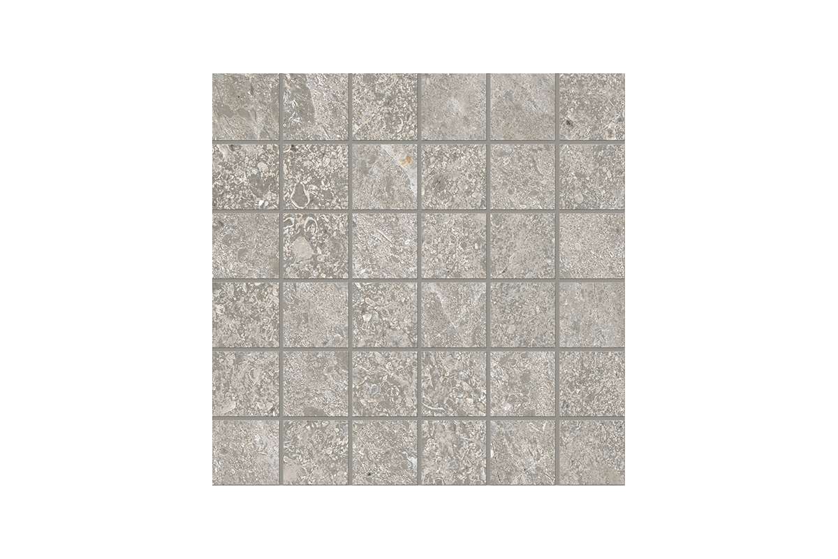 Керамогранит Ergon by Emil Group Matera Stone Neutra Dark Grey Mosaico Silktech