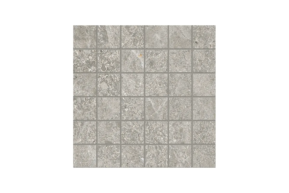 Керамогранит Ergon by Emil Group Matera Stone Neutra Dark Grey Mosaico Silktech
