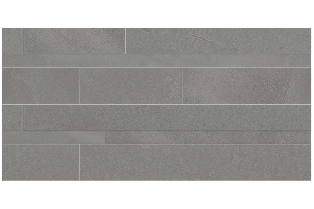 Керамогранит Ergon by Emil Group Architect Resin Mosaico Listelli London Smoke