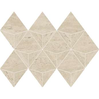 Керамогранит Atlas Concorde Marvel Travertine Pearl Mosaico Origami