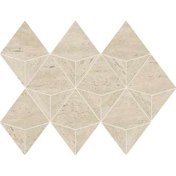 Керамогранит Atlas Concorde Marvel Travertine Pearl Mosaico Origami