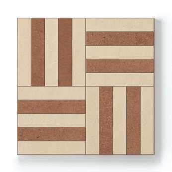 Керамогранит Florim Design SensiTerre Intreccio Cotone Matone
