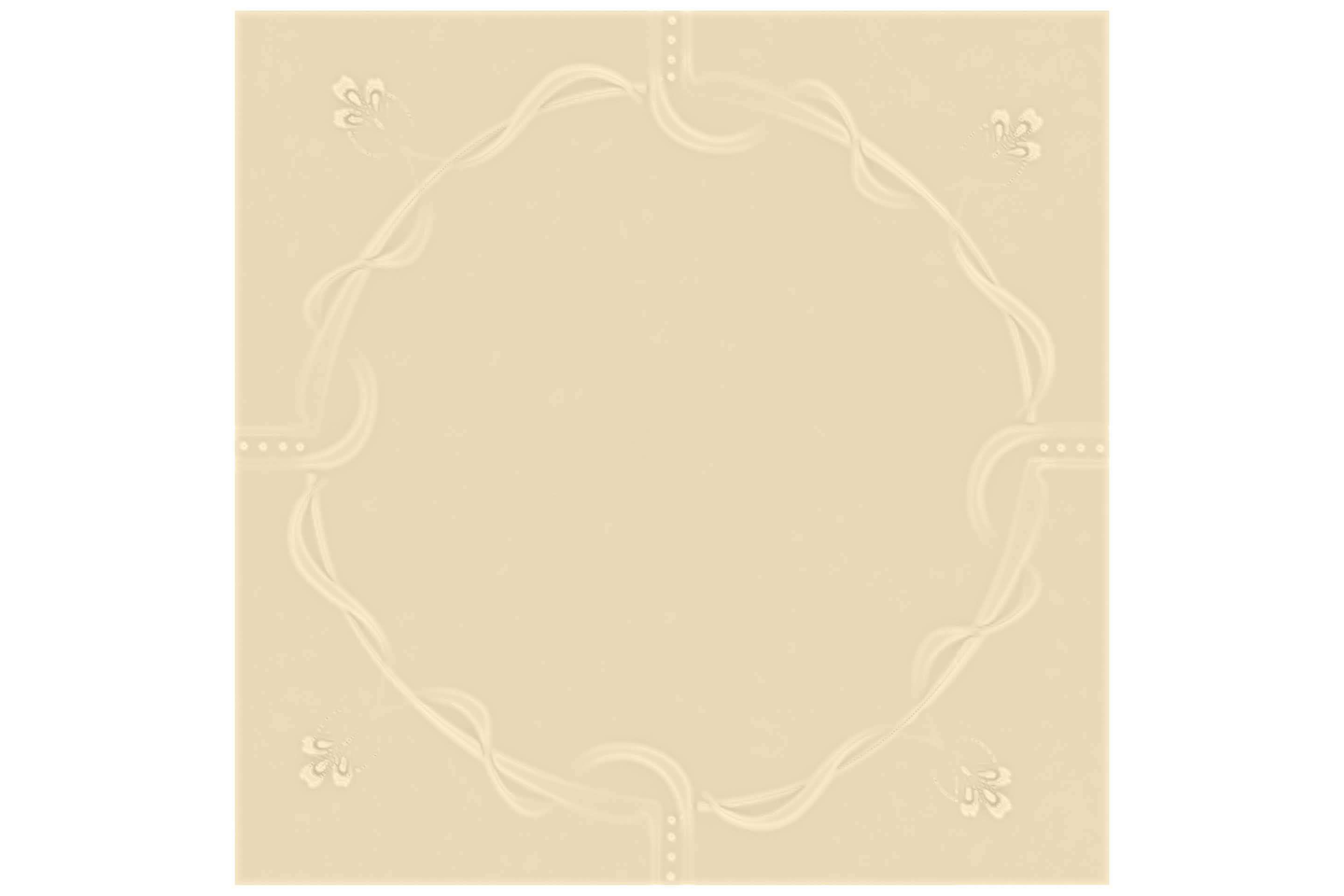 Керамогранит LaDiva Margherita (Маргарита) 02 Quadrato Vaniglia
