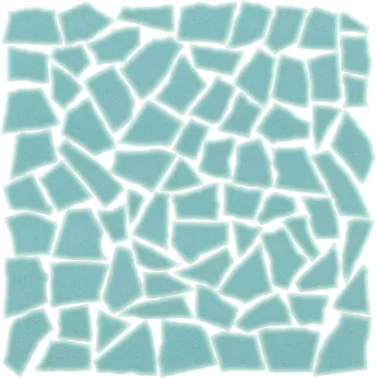 Керамогранит AcquarioDue Opus Mosaico Lucida Verde Acqua