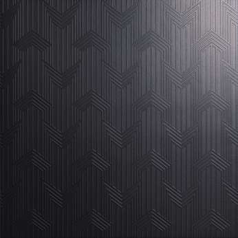 Керамогранит Petracers Swing Geometria Nero Su  Nero