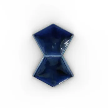 Керамогранит AcquarioDue Papillon Lucida Blu Notte