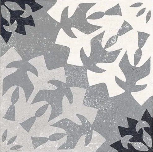Керамогранит Casalgrande Padana Opus Cementina Multi. Grigia Mix Tutti I 60 Soggetti