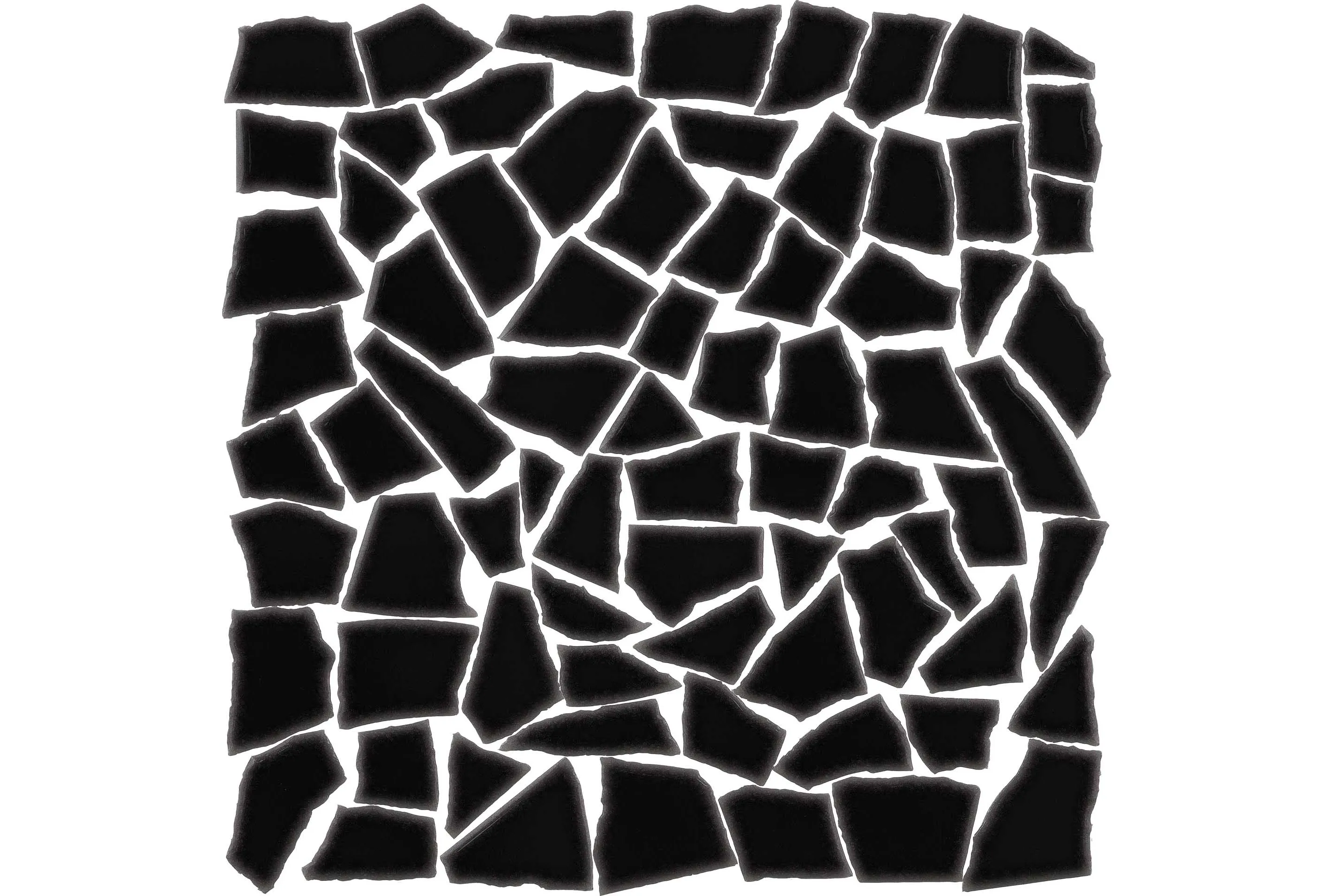 Керамогранит AcquarioDue Opus Mosaico Lucida Nero
