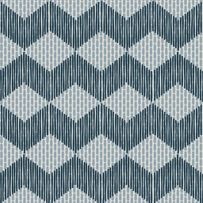 Керамогранит Mutina Tape Zigzag blue
