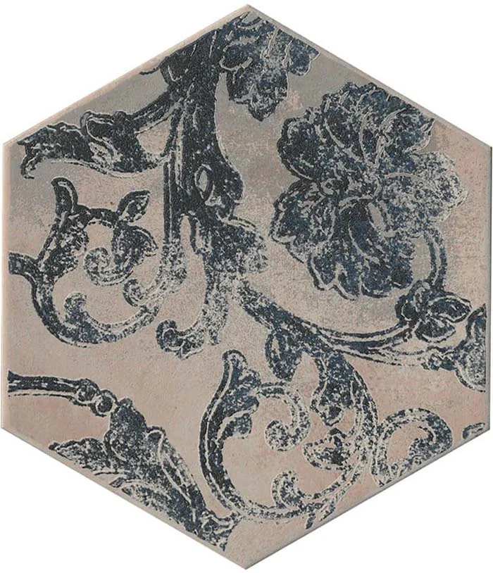 Керамогранит Cir Serenissima Miami Esagona S6 Collins Blue Pz