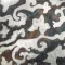 HERALDIC Fondo Bronzo - Decoro Carrara 30,5 x 30,5