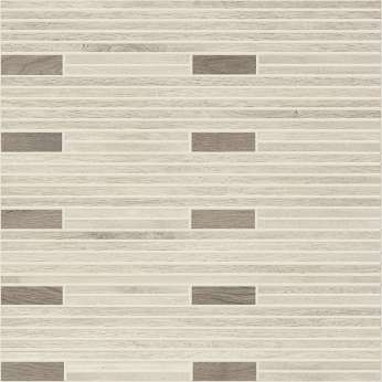 Керамогранит Ergon by Emil Group Wood Talk Mosaico Talk White Grey