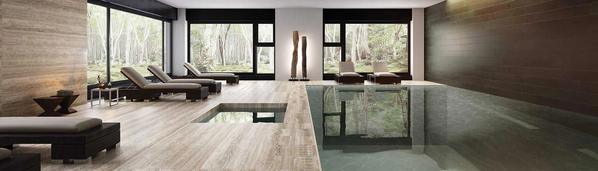 Керамогранит MaxFine by Iris FMG Travertini Travertino Classico