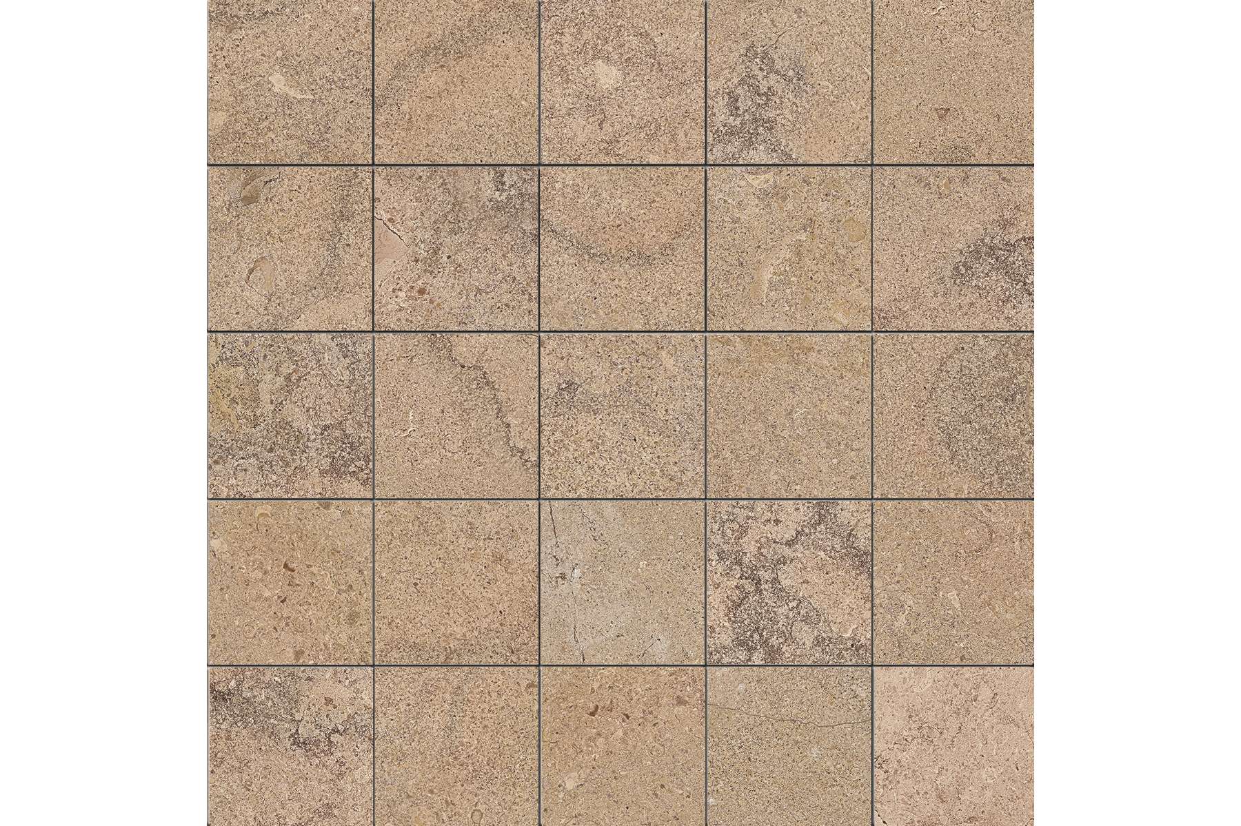 Керамогранит Casalgrande Padana Chalon Mosaico Beige 6X6