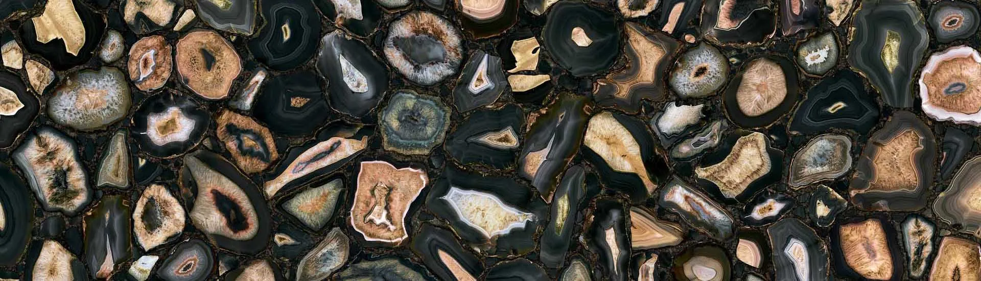 Керамогранит Florim Design Mystic Luxe Black Sea