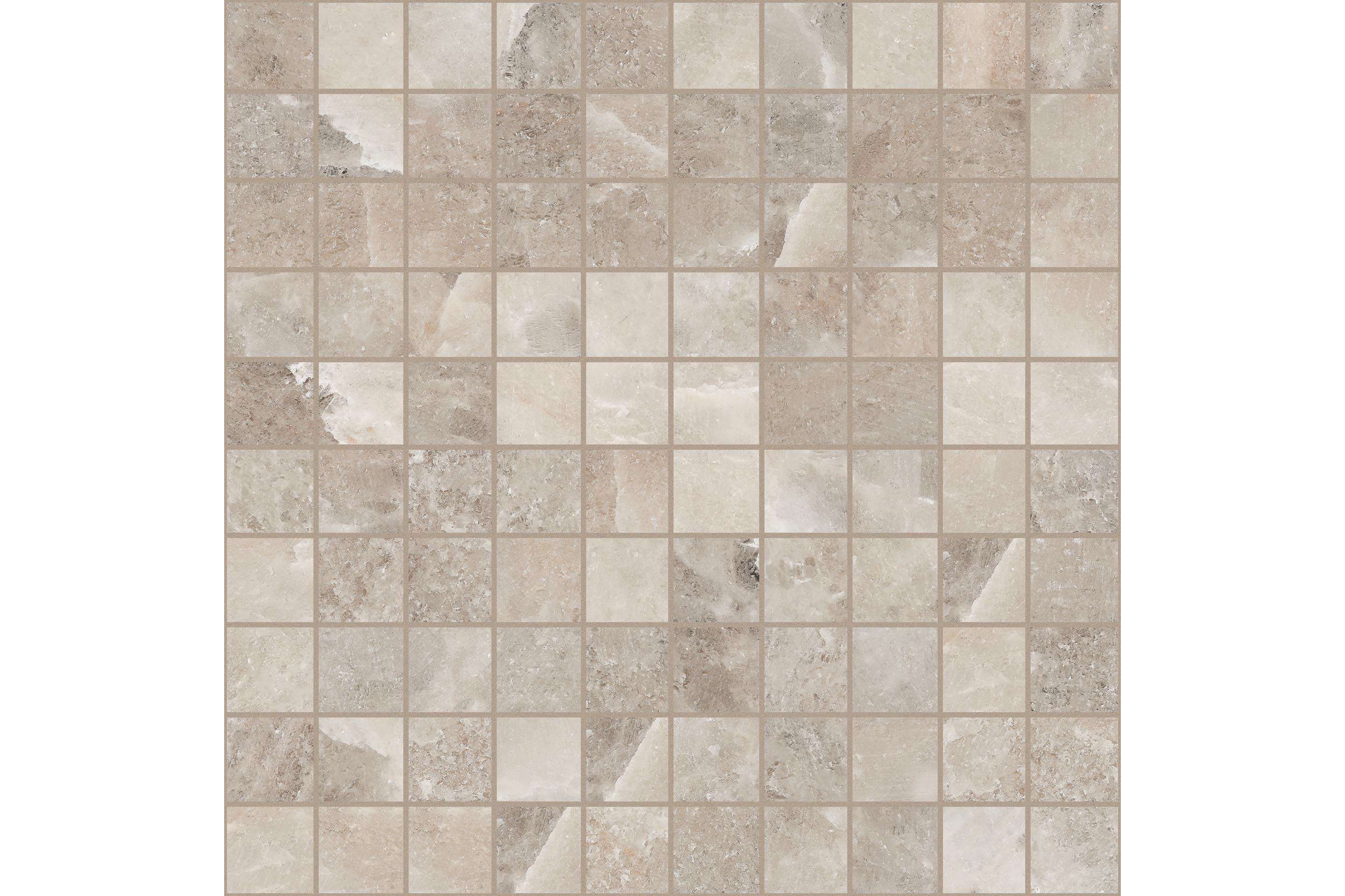 Керамогранит Florim Design Rock Salt Danish Smoke Mosaico Tessere