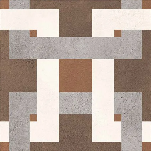 Керамогранит Casalgrande Padana Opus Cementina Multi. Beige Mix Tutti I 60 Soggetti