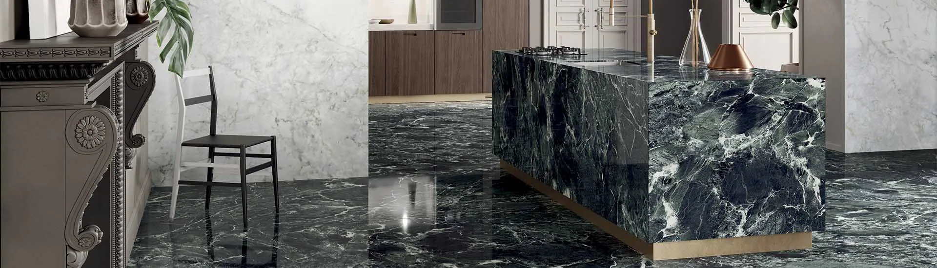 Керамогранит MaxFine by Iris FMG Marmi Aosta Green Marble