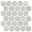 Mosaico Esagona Grey Velvet
