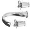Batteria lavabo con scarico Clic Clac