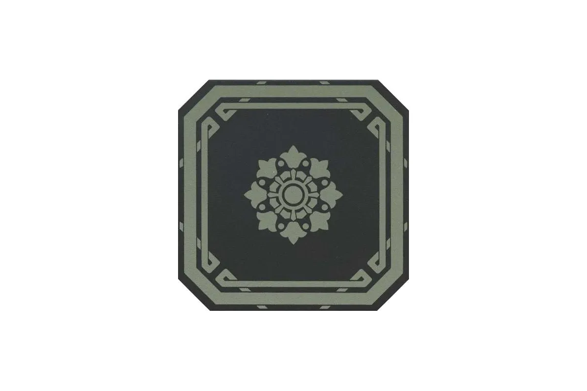 Керамогранит Grazia Ceramiche Old England (Старая Англия) Ottagono Black Bath