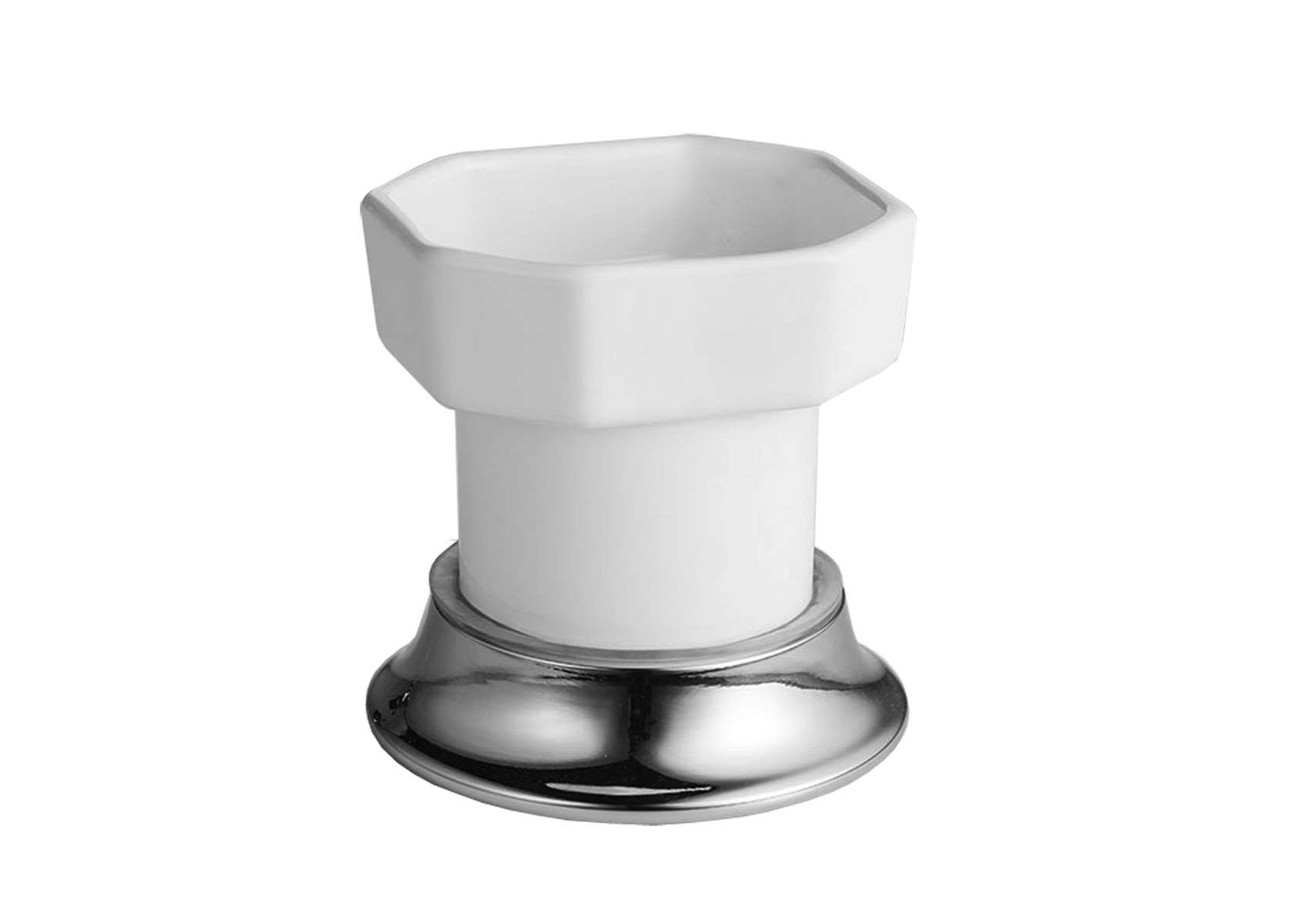 Originali Interni Italiani Casanova PORTA BICCHIERE DA APPOGGIO BIANCO