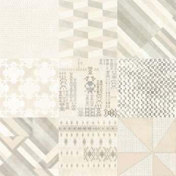 Керамогранит Mutina Azulej Combination bianco