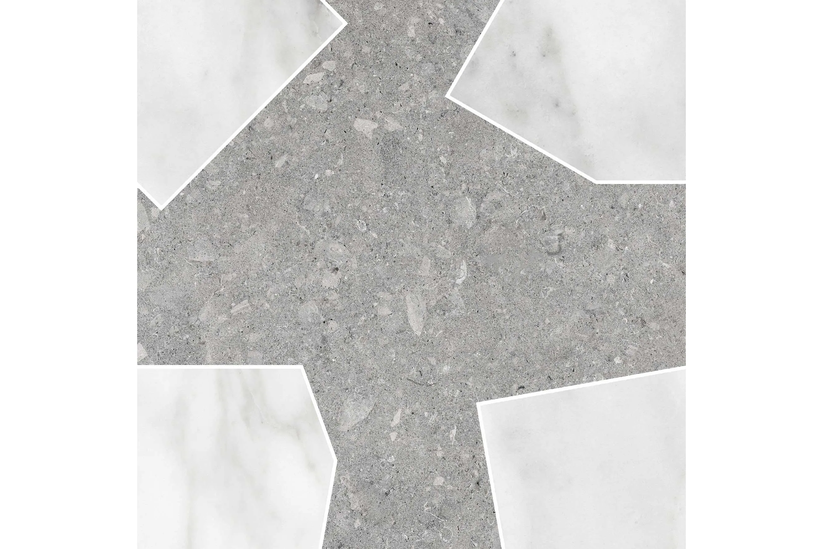 Керамогранит Terratinta Ceramiche Vicentina Cenere Cross Dark