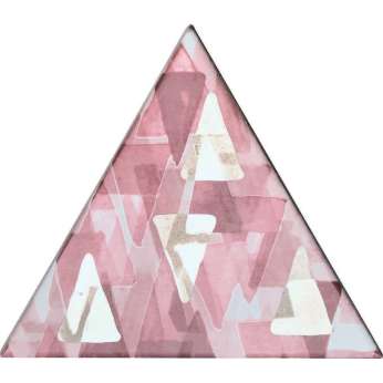 Керамогранит Petracers Triangolo (Трианголо) Rosa Platino