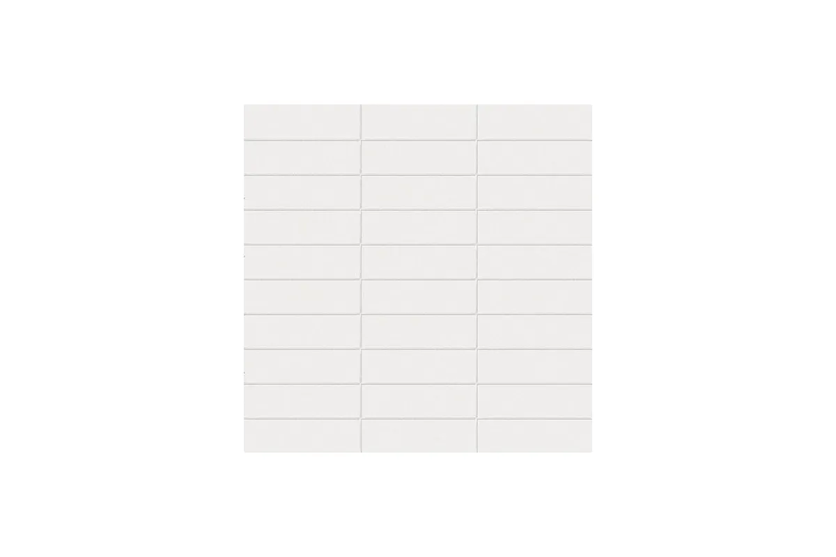 Керамогранит CE.SI. Matt Bianco 3X10 Su Rete