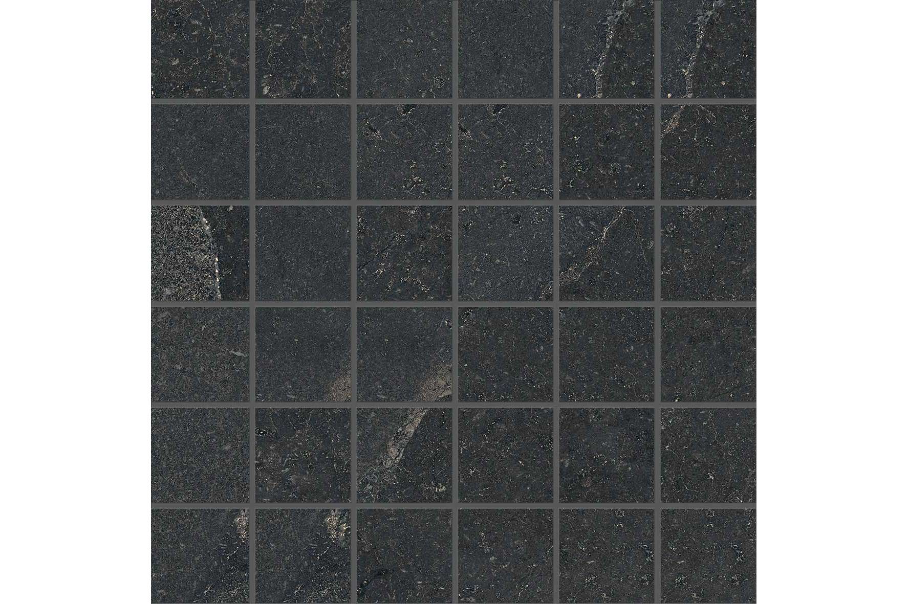 Керамогранит Provenza by Emil Group Unique Intensity Purestone Black Mosaico 5X5