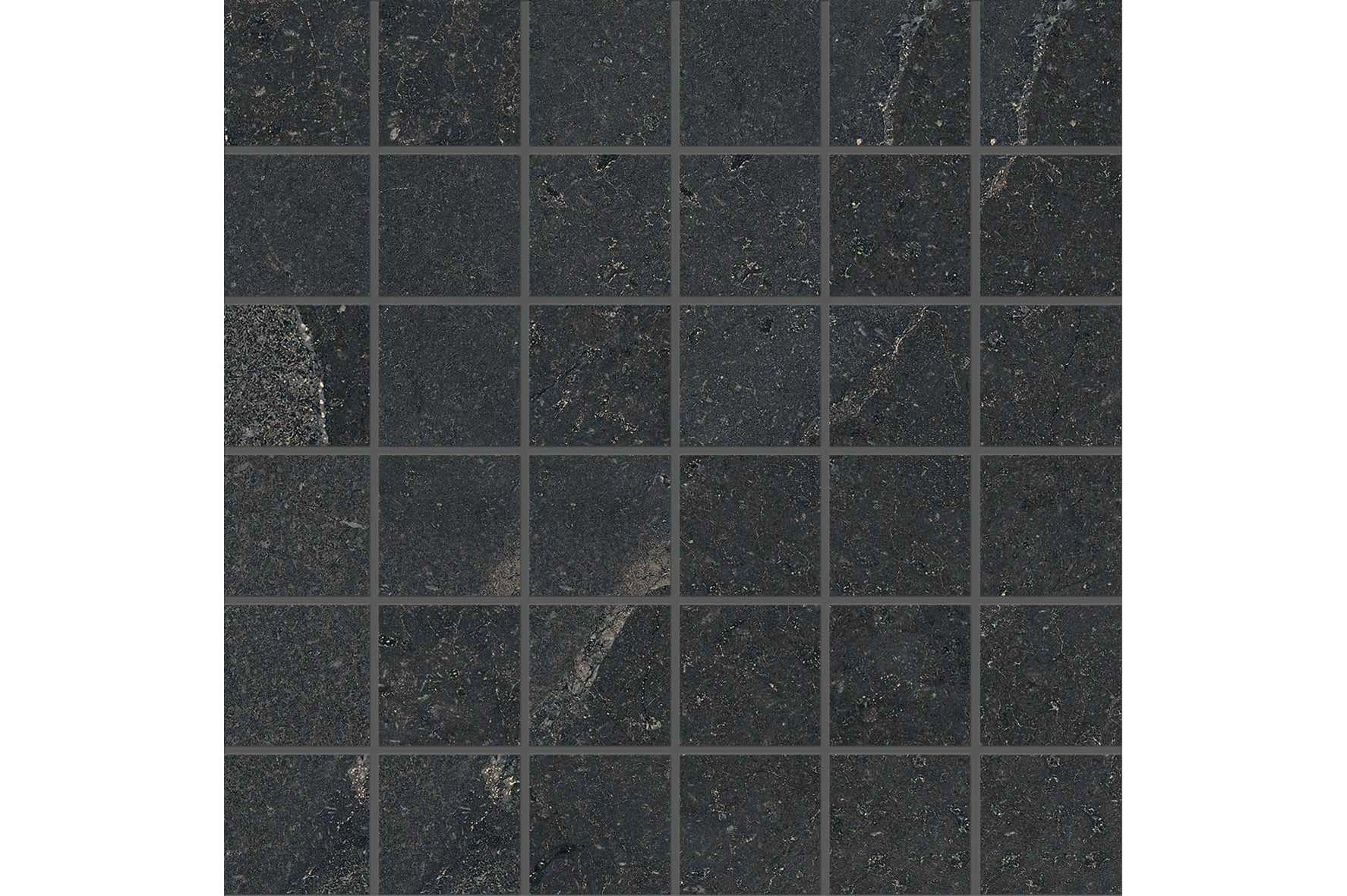 Керамогранит Provenza by Emil Group Unique Infinity Purestone Black Mosaico 5X5