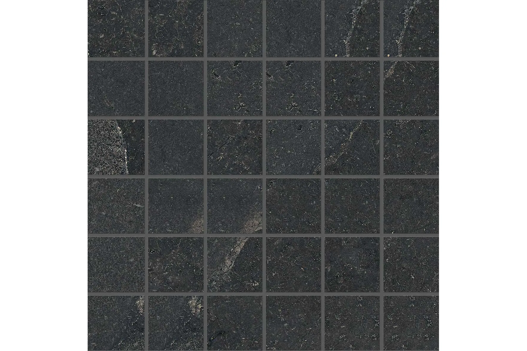 Керамогранит Provenza by Emil Group Unique Intensity Purestone Black Mosaico 5X5