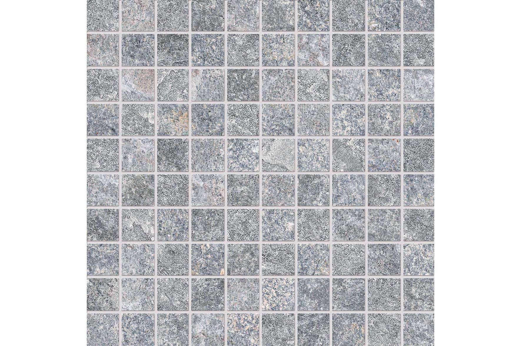 Керамогранит Ergon by Emil Group Oros Stone Sky Blue Mosaico 3X3