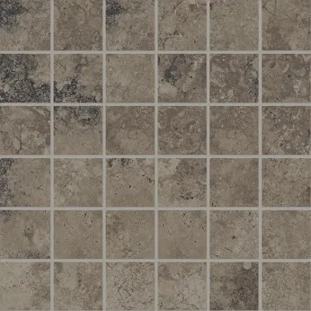Керамогранит Provenza by Emil Group Unique Travertine Mosaico 5x5 Ancient Chocolate