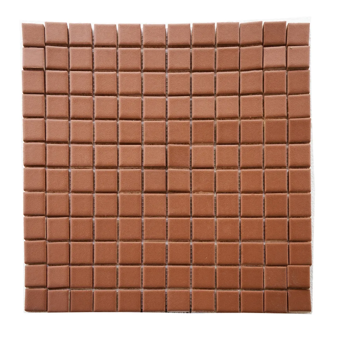 Керамогранит CE.SI. Matt Mosaico 2.5x2.5 Su Rete CASTAGNA