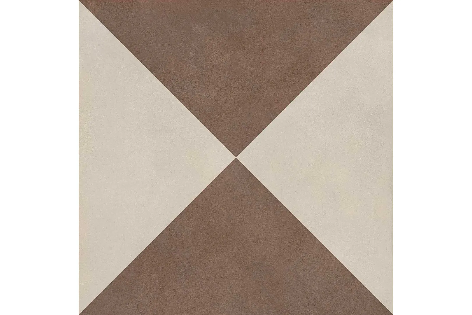 Керамогранит Casalgrande Padana Terrae Triangle Bianco + Mattone
