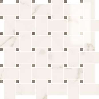 Керамогранит Panaria Trilogy Mosaico 72 Calacatta White Lux 1