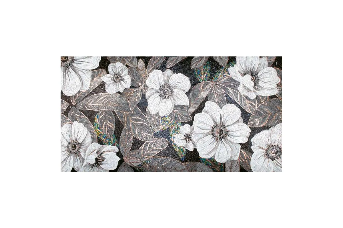 Мозаика Sicis Flower Power Flo8B&W