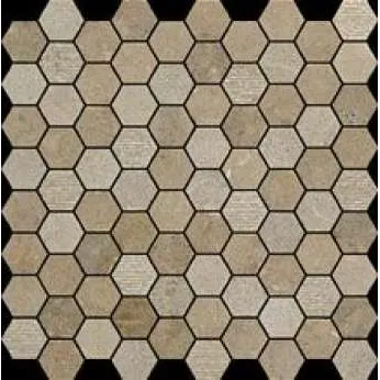 Мрамор Petra Antiqua Evolution esagono 3,2 patch 20 fossil azul